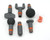 Sharper Image Percussion Massager Attachment Set, 6pc