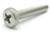 M4 x 25mm Phillips Pan Head Machine Screws, Stainless Steel, 50pc