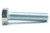 M12 x 50mm Full Thread Zinc Plated Hex Bolts, Class 8.8, 4pc