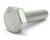 M10 x 35mm Stainless Steel Full Thread Hex Bolts, 4pc