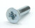 M3 x 12mm Pozi Drive Countersunk Machine Screws, 100pc