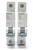 Siemens 5SL11106MB 230/400VAC 10 Amp, 1-Pole DIN-mount Circuit Breaker, 2pcs
