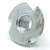 3/8"-16 x 7/16" 3-Prong Zinc-Plated Steel Tee Nut, 25pc 3/8"-16 x 7/16" 3-Prong Zinc-Plated Steel Tee Nut, 25pc
