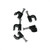 Nail-In Cable Clips for RG-6, RG-59 and Ethernet Cable - 100 Piece Bag