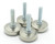3/8"-16 Furniture Levelers w/ Threaded Inserts, 4-pack