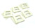 Legrand SL262-LA Decorator Openings, Two Gang, Light Almond, 10pk