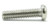 M4-0.7 x 16mm Stainless Steel Pan Head Machine Screws, 25pcs