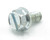 M4-0.7 x 10mm Steel Slotted Hex Bolts w/ Washer, 50pcs