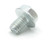 M4-0.7 x 6mm Hex Flange Bolt, Zinc, 50pcs