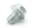 M4-0.7 x 6mm Hex Flange Bolt, Zinc, 50pcs