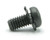 M4-0.7 x 8mm Steel Phillips Pan Head Machine Screws w/Washer, 25pcs