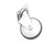 Shepherd 6287 3-Inch Saucer Designer Caster, 3in