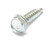#8 x 3/4" Self-Drilling Tek Screw, Hex Head, 1000pcs