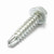 #8 x 3/4" Self-Drilling Tek Screw, Hex Head, 1000pcs