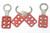 Master Lock Model 416 Aluminum Lockout Hasp, 1in Jaw Clearance, 3pcs