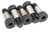 Steel 5/8"-1/2-13 x 1" Socket Head Shoulder Bolt, 5 Pack