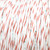 M22759/11-20-92 20AWG Silver Plated PTFE Jacketed Wire, White/Red Stripe, 836ft