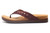 Spenco Women's Laguna Woven Flip Flop, Burgundy, 5.5 Wide