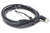 USB 3.0 Type A to Type B Right Angle Cable, 6ft