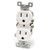 Duplex Receptacle White, 10 Pack