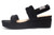 Blondo Women's Nyla Wedge Sandal, Black, 11