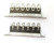 6-Position Phenolic Terminal Strip, 10 Piece Lot 6-Position Phenolic Terminal Strip, 10 Piece Lot