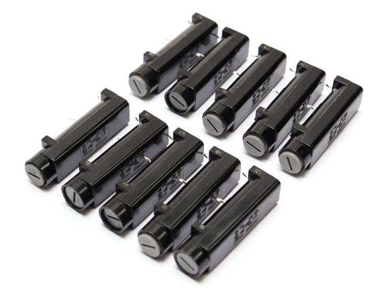 Bussmann BK/HBH-I Fuse Holder, PCB Horizontal Mount, 10pk