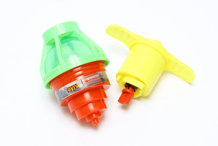 LED Light Up UFO Spinning Top Toy