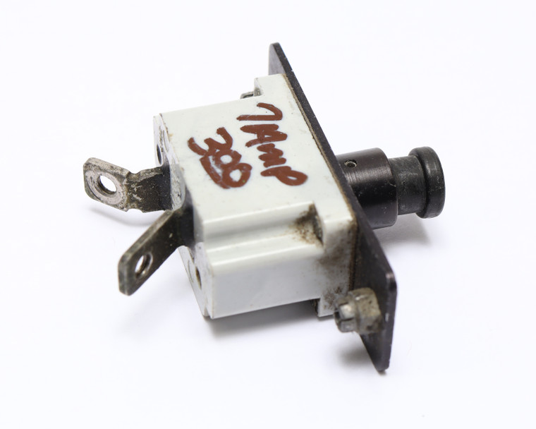 Klixon D7271-3-7 Push Button Circuit Breaker, 7 Amp