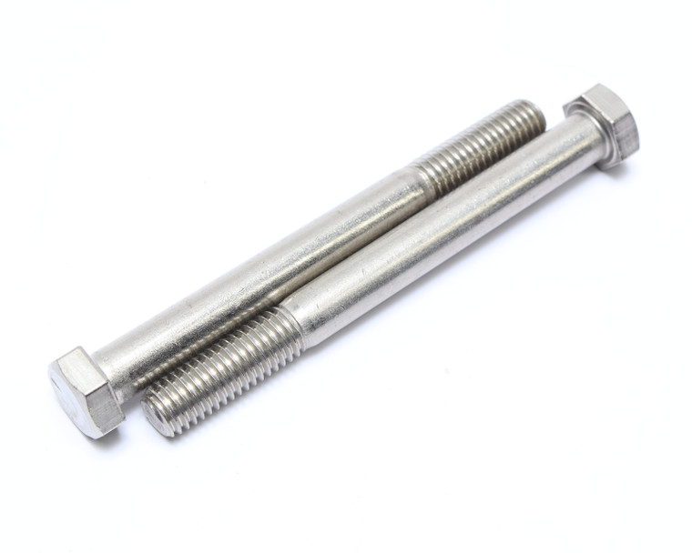 1/2"-13 x 5" Stainless Steel Hexcap Bolts, 2pcs