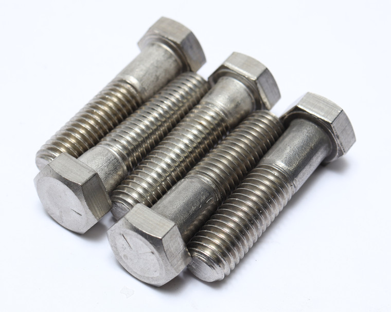 1/2"-13 X 2" Stainless Steel Hex Bolts, 5pcs
