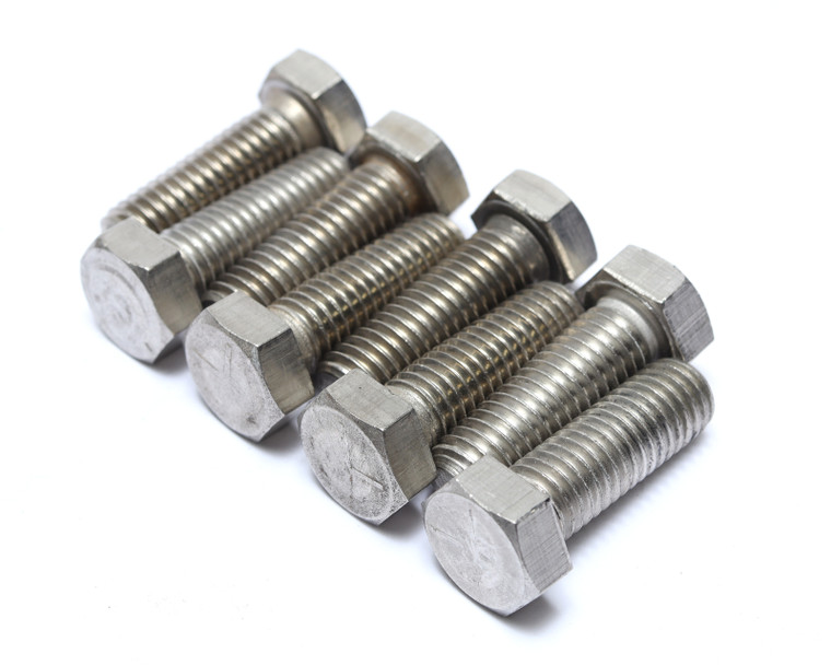1/2"-13 X 1-1/2" Stainless Steel Hex Bolts, 8pcs