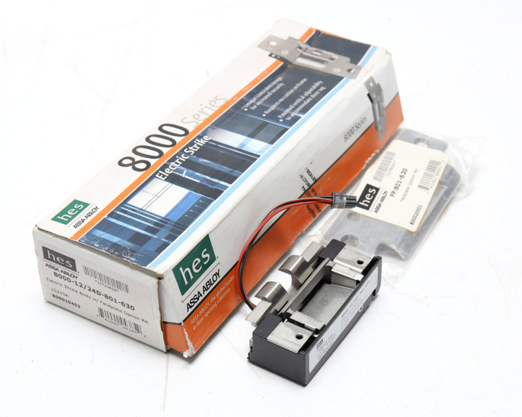 HES 8000-12/24 Concealed Electric Strike, 12/24 VAC/DC