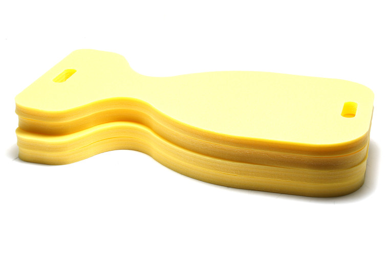 Soft Foam Swimming Pool Float, Yellow, 4pk