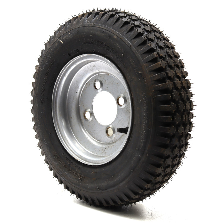 4.80/4:00-8 Trailer Tubeless Type Tire w/4-bolt Wheel 4.80/4:00-8 Trailer Tubeless Type Tire w/4-bolt Wheel