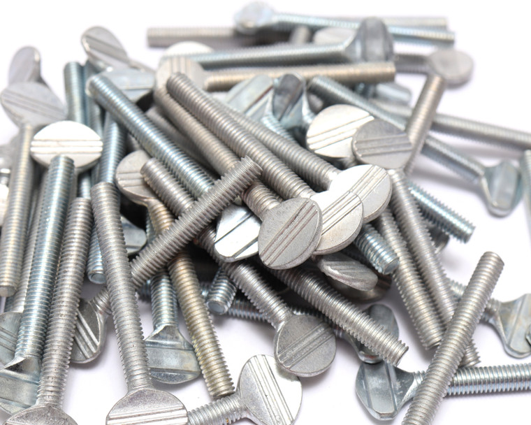 #10-32 x 1-1/2" Steel Thumb Screws, 75pcs