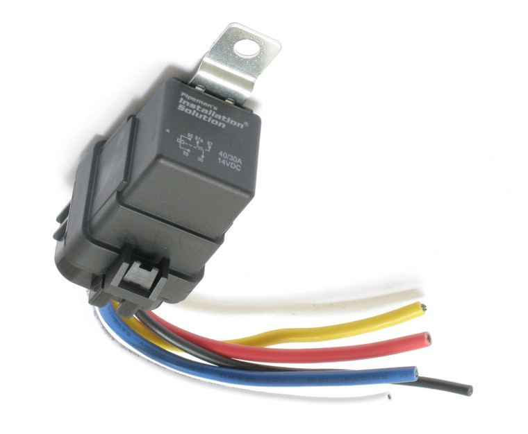 12 Volt DC, Automotive Relay, SPDT, 40 Amp Rated Load