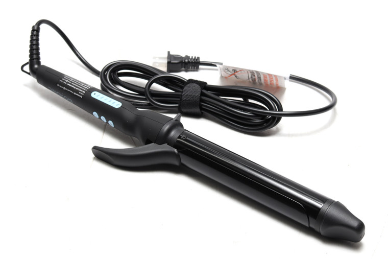 Bio Ionic Long Barrel Curling Iron, 1.25", Black