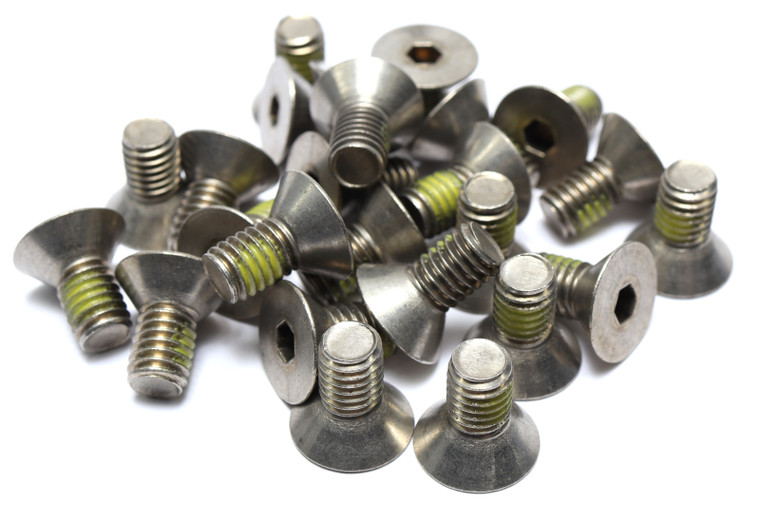 3/8"-16 x 3/4" Stainless Steel Flathead Socket Screws, 25pcs 3/8"-16 x 3/4" Stainless Steel Flathead Socket Screws, 25pcs