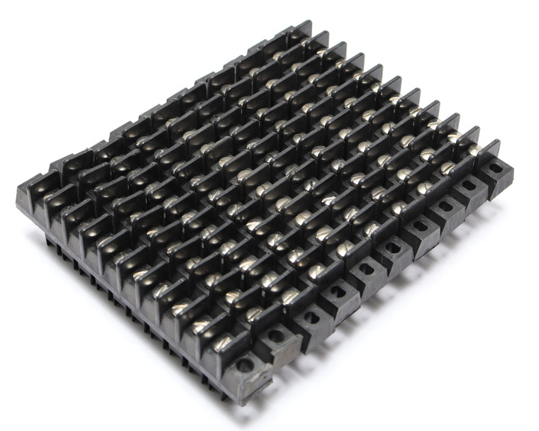 Marco 810SS10FS 10-Position Feed-Thru Terminal Block, 75 Amp, 10pc Lot
