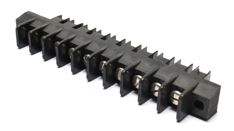 10 Position Terminal Block, Feed-Thru, 75 Amp