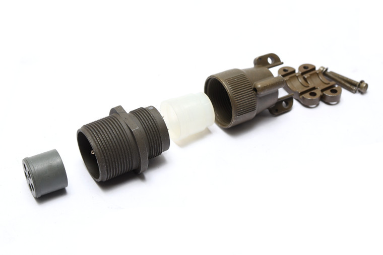 Cannon CA3101E18-11P 5-Pin Circular Connector Receptacle Kit