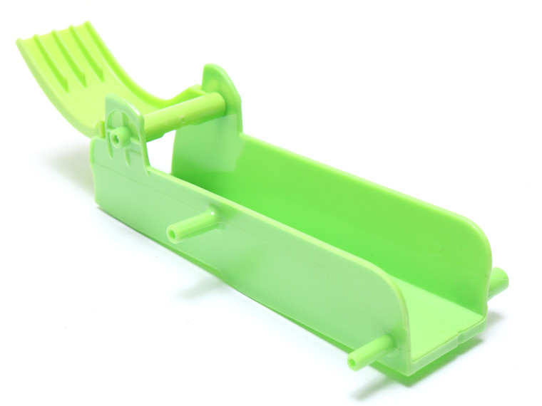 Hot Wheels Colossal Crash Replacement Right Green Jump Ramp