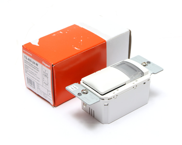 Wattstopper TS-400-24-W Digital Timer Switch, 24VAC