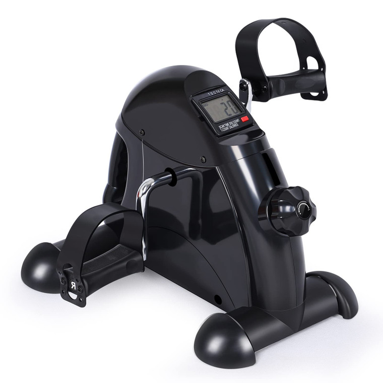 FEIERDUN Mini Exercise Bike w/ LCD Screen