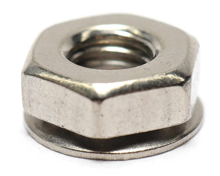 #10-32 Stainless Steel Flange Nuts, 100pcs