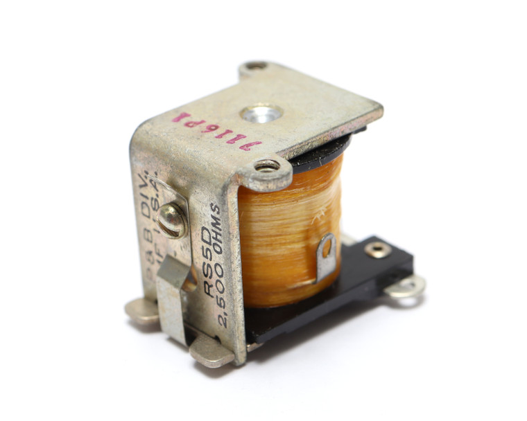 Potter & Brumfield RS5D 2500Ohms Sensitive Coil Relay