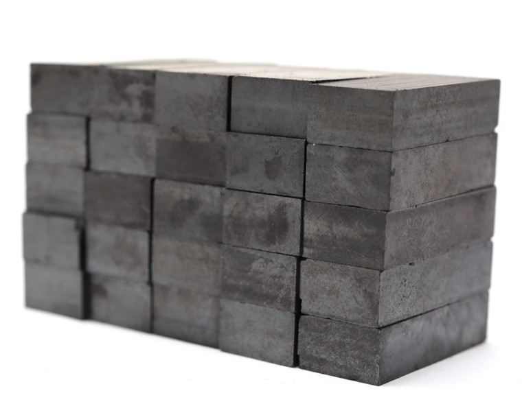 Rectangular Ferrite Magnets, 25pk