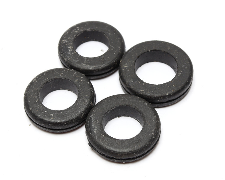 1-1/4" Hole Rubber Grommets for 1/16" Panel, 7/8" ID, 4pcs