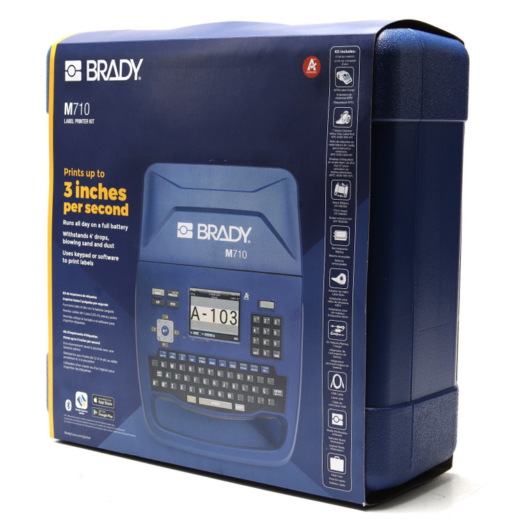 Brady M710 Portable Label Printer w/ Hard Case